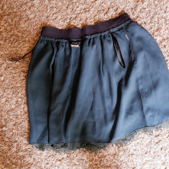 J. Crew Floral Lace Mini Skirt - Picture 3 of 6
